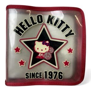 Hello Kitty Logo Star CD Case Holder